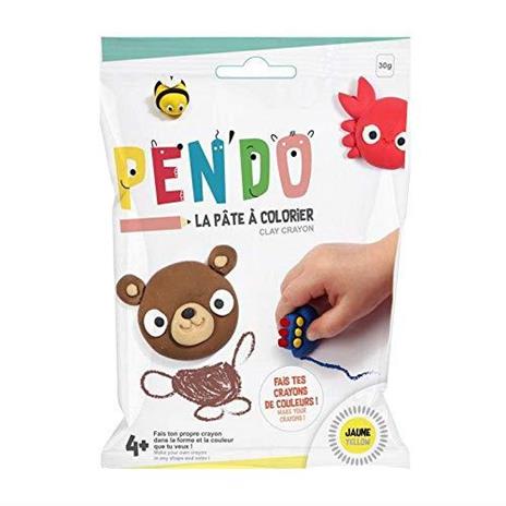 Pen'do - Pasta da colorare, 30 g, colore: Giallo