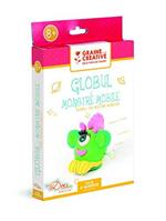 Graine Créative Scatola di plastilina per bambini - Globula il mostro che rotola