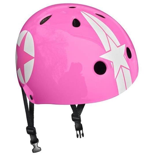 STAMP Casco Skate Pink Star