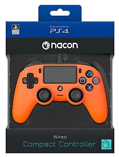 NACON Controller Wired Arancione PS4 - gioco per Console e accessori -  Nacon - Controller e Gamepad - Videogioco | IBS