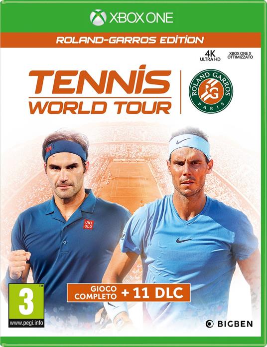Bigben Interactive Tennis World Tour: Roland-Garros Edition videogioco Xbox  One Ultimate - gioco per Xbox One - Bigben Interactive - Sport - Videogioco  | IBS
