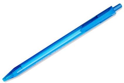 Penna a sfera a scatto Inkjoy 100 RT ULV M 1 mm – blu