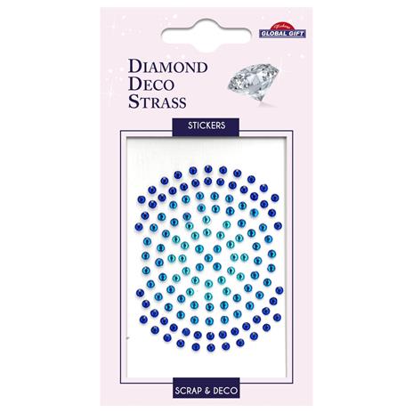 Adesivi Diamante Strass - Blu