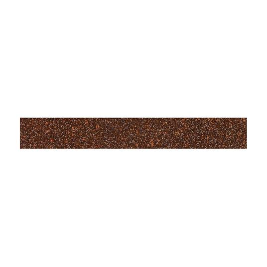 Nastro adesivo - Marrone - Glitter - Riposizionabile - 15 mm x 10 m