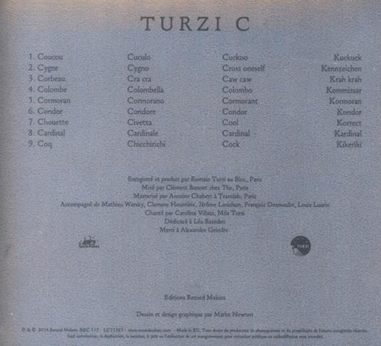 C - CD Audio di Turzi - 2