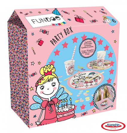 DArpeje CFUN210. Fundoo. Party Box Per 6 Bambini