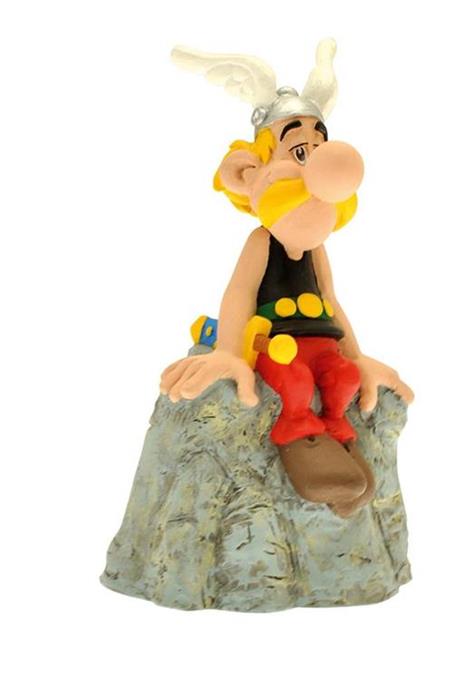 Asterix. Salvadanaio Asterix su una roccia