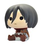 Attacco Dei Giganti. Mini Salvadanaio Chibi Mikasa. Plastoy (80075)