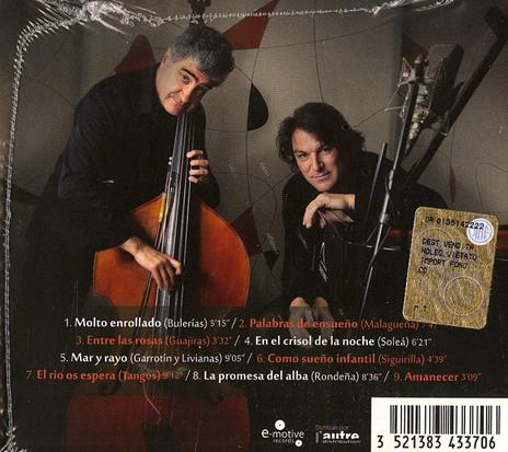 Paseo a dos - CD Audio di Renaud Garcia-Fons,Dorantes - 2