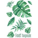 Trasferimento a caldo A4 - Foresta tropicale