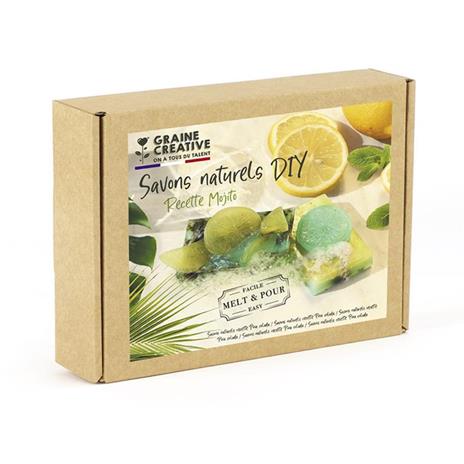 Kit sapone fai da te - ricetta mojito - 2