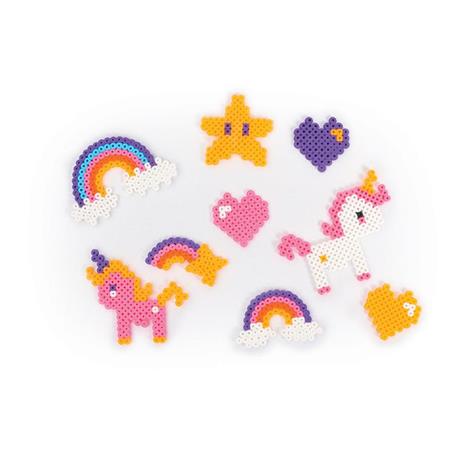 Kit perline da stiro - Unicorno e arcobaleno