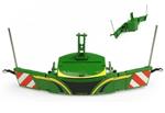 Trattore Paraurti Di Sicurezza Tractor Bumper Safetyweight Green Color 1:32 Model UH5374