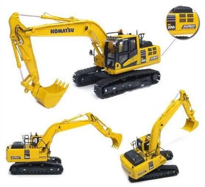 Universal Hobbies UH8107 KOMATSU PC200i-10 INTELLIGENT MACHINE CONTROL 1:50 Modellino