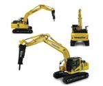 Komatsu Pc210Lc-11 With Hammer Drill (Martello Demolitore) 1:50 Model Uh8140