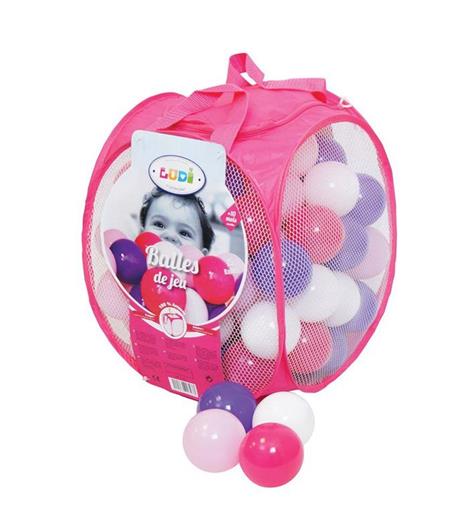 Sacca 75 Palline Colorate Bambina - 2