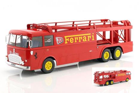 Fiat Bartoletti 306/2 Ferrari Jcb 1970 Truck 1:18 Model Nv187701 - 2