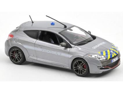 NOREV NV517703 RENAULT MEGANE RS 2010 GENDARMERIE SILVER 1:43 Modellino