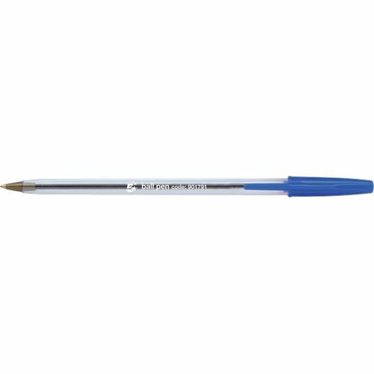 Penna a sfera 5 Star blu punta 1 mm. Confezione da 50