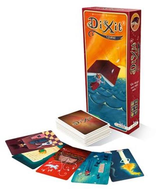 Dixit 2 Quest. Esp. - ITA. Gioco da tavolo