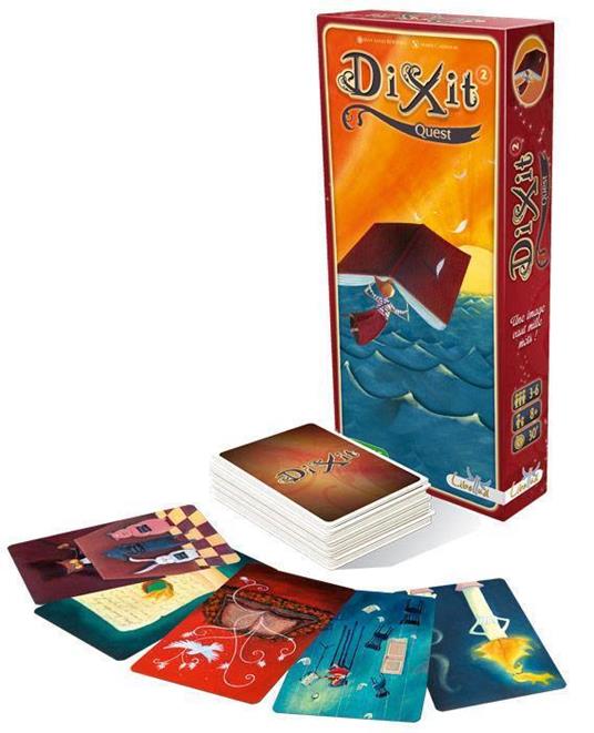 Dixit 2 Quest. Esp. - ITA. Gioco da tavolo - 2