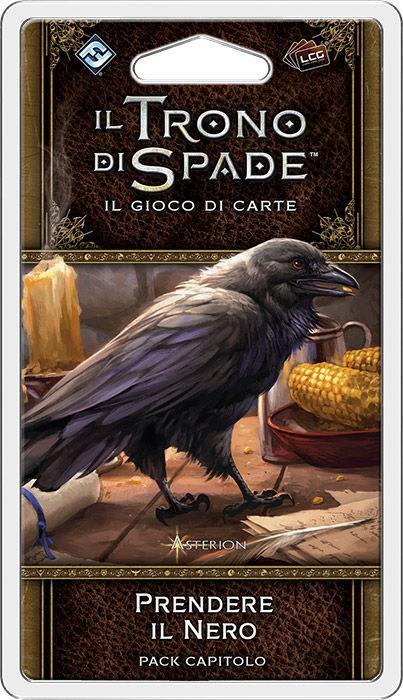 Il Trono di Spade LCG 2nd Ed. Prendere il Nero. Gioco da tavolo