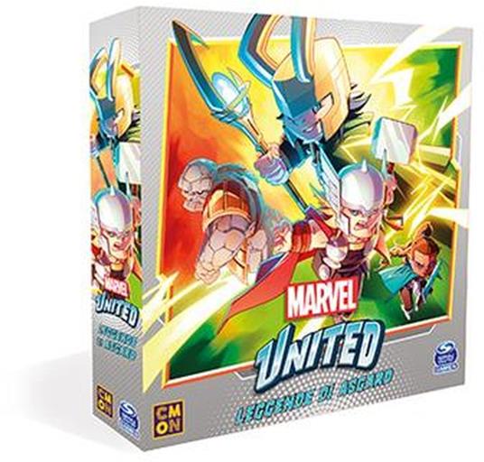 Marvel United - Leggende di Asgard. Esp. - ITA. Gioco da tavolo