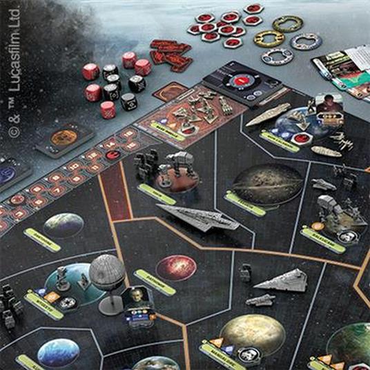 Star Wars - Rebellion. Base - ITA. Gioco da tavolo - Asmodee - Star Wars -  Assalto Imperiale - Giochi di ruolo e strategia - Giocattoli