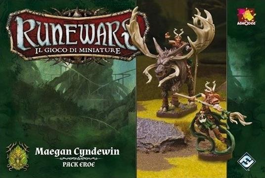 Runewars. Il Gioco di Miniature. Maegan Cyndewin. Gioco da tavolo