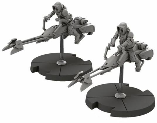 Star Wars. Legion. Pack Unità Speeder Bike 74-Z. Gioco da tavolo - 2