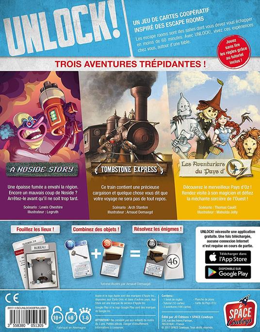 Asmodee Unlock Secret Adventures SCUNL03FR - 3