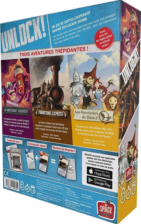 Asmodee Unlock Secret Adventures SCUNL03FR - 5