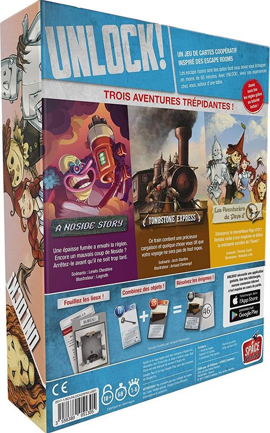 Asmodee Unlock Secret Adventures SCUNL03FR - 6