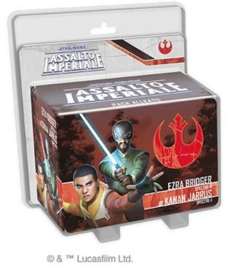 Star Wars - Assalto Imperiale - Ezra Bridger e Kanan Jarrus. Esp. - ITA. Gioco da tavolo