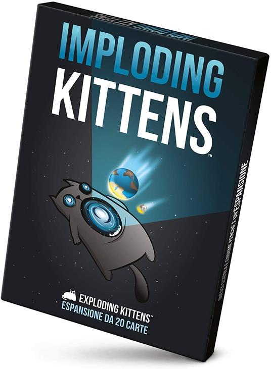 Exploding Kittens. Imploding Kittens. Esp. Gioco da tavolo - ITA - Asmodee  - Exploding Kittens - Giochi di ruolo e strategia - Giocattoli