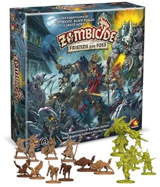 Zombicide Green Horde - Friends and Foes. Esp. - ITA. Gioco da tavolo - 2