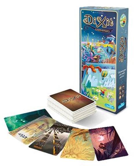 Dixit 9 Anniversary, 2a Edizione. Esp. - ITA. Gioco da tavolo - 4