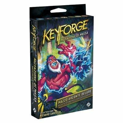 KeyForge, Mutazione di Massa. Mazzo Deluxe. Base. Gioco da tavolo - ITA - 2