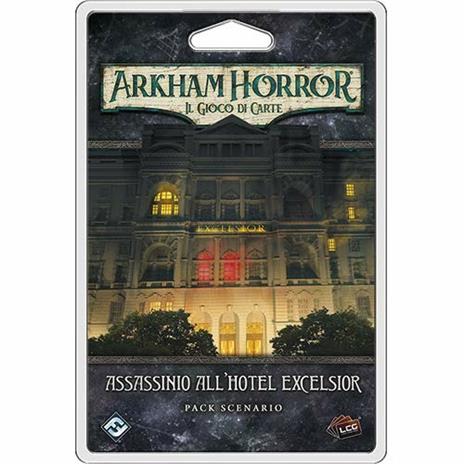 Arkham Horror LCG - Assassinio all'Hotel Excelsior. Esp. - ITA. Gioco da tavolo - 2