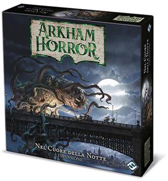 Arkham Horror Il Gioco da Tavolo, 3a Ed. - Nel Cuore della Notte. Esp. - ITA. Gioco da tavolo