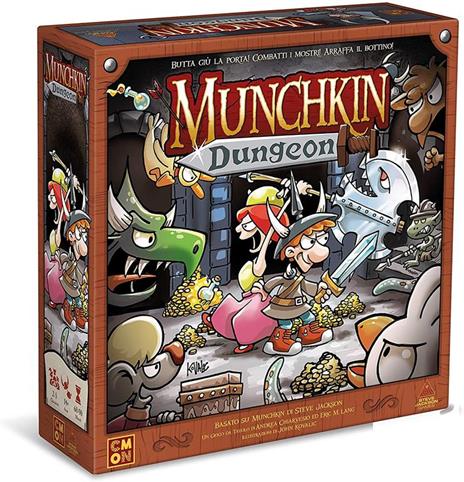 Munchkin Dungeon. Base - ITA. Gioco da tavolo - 2