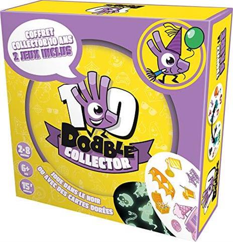 Dobble Collector 10 anni Asmodee Gioco d'atmosfera, gioco di osservazione e velocità - 4