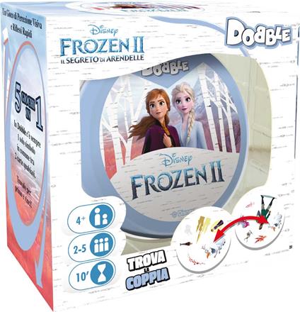 Dobble Frozen. Base - ITA. Gioco da tavolo - Asmodee - Giochi di ruolo e  strategia - Giocattoli