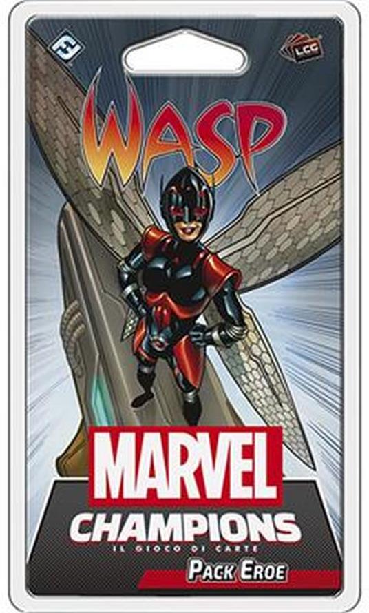 Marvel Champions LCG - Wasp (Pack Eroe). Esp. - ITA. Gioco da tavolo