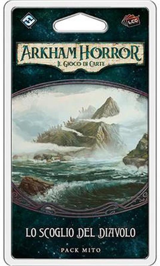 Arkham Horror LCG - Lo Scoglio del Diavolo. Esp. - ITA. Gioco da tavolo