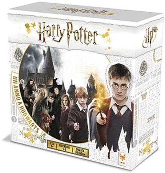 Harry Potter - Un anno a Hogwarts. Base - ITA. Gioco da tavolo - Asmodee -  Giochi di ruolo e strategia - Giocattoli