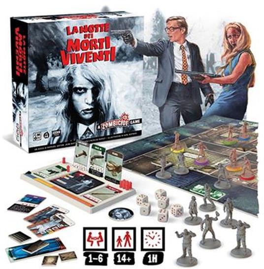 Zombicide: La Notte dei Morti Viventi. Base - ITA. Gioco da tavolo - 3