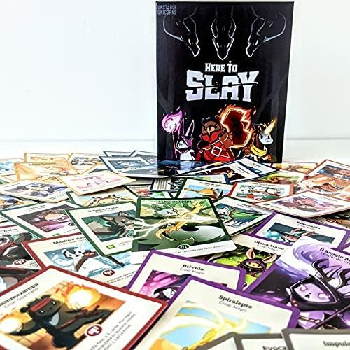 HERE TO SLAY Kickstarter Edizione esclusiva gioco di carte