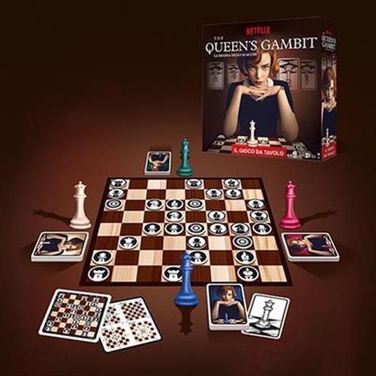 The Queen's Gambit - La Regina degli Scacchi - Base - ITA. Gioco da tavolo  - Asmodee - Giochi di ruolo e strategia - Giocattoli | IBS