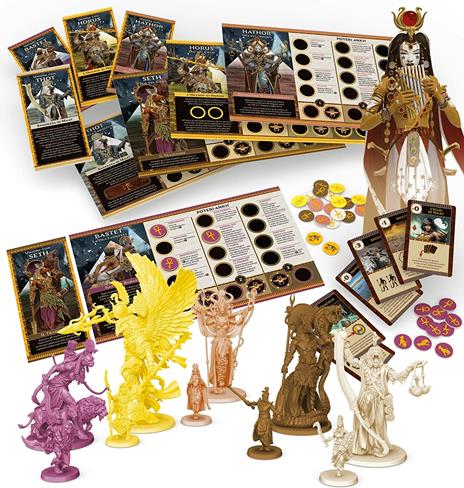 Ankh: Divinità Egizie - Pharaoh  Gioco Da Tavolo - GESTIONALI